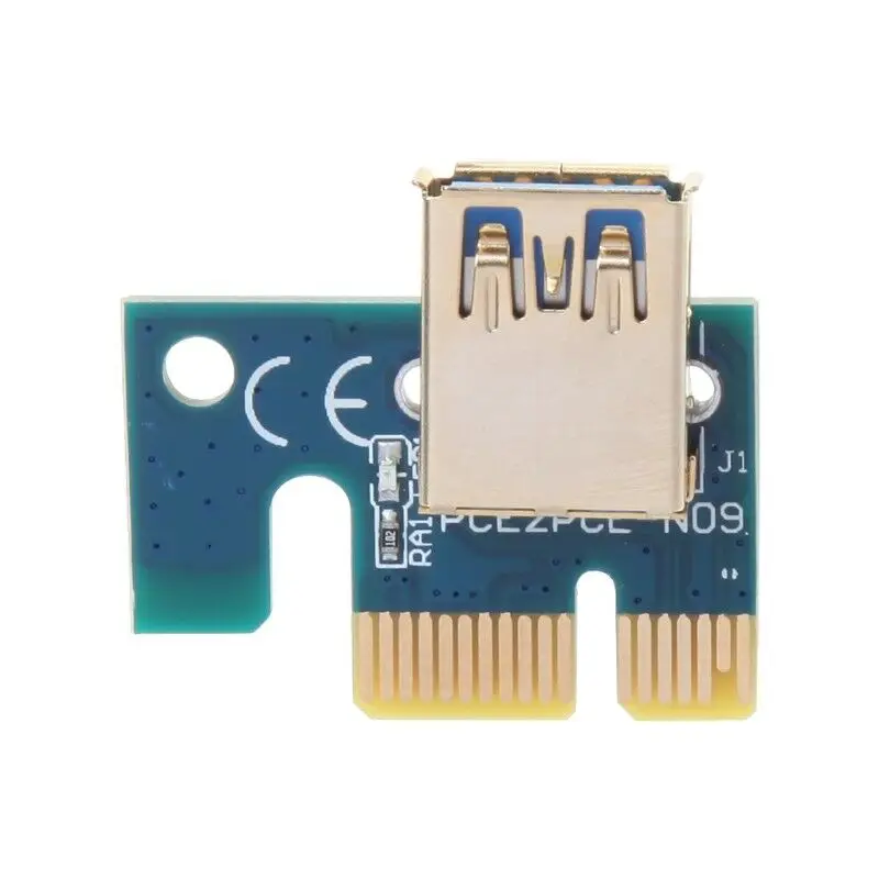 Ver009S Pci Express 6 Pin на Sata 1X 16X Usb 3 0 удлинитель адаптер Led Btc Mining | Компьютеры и офис