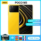 POCO M3 глобальная версия смартфона Snapdragon 662 4 Гб 64 Гб 128 ГБ 6,53 