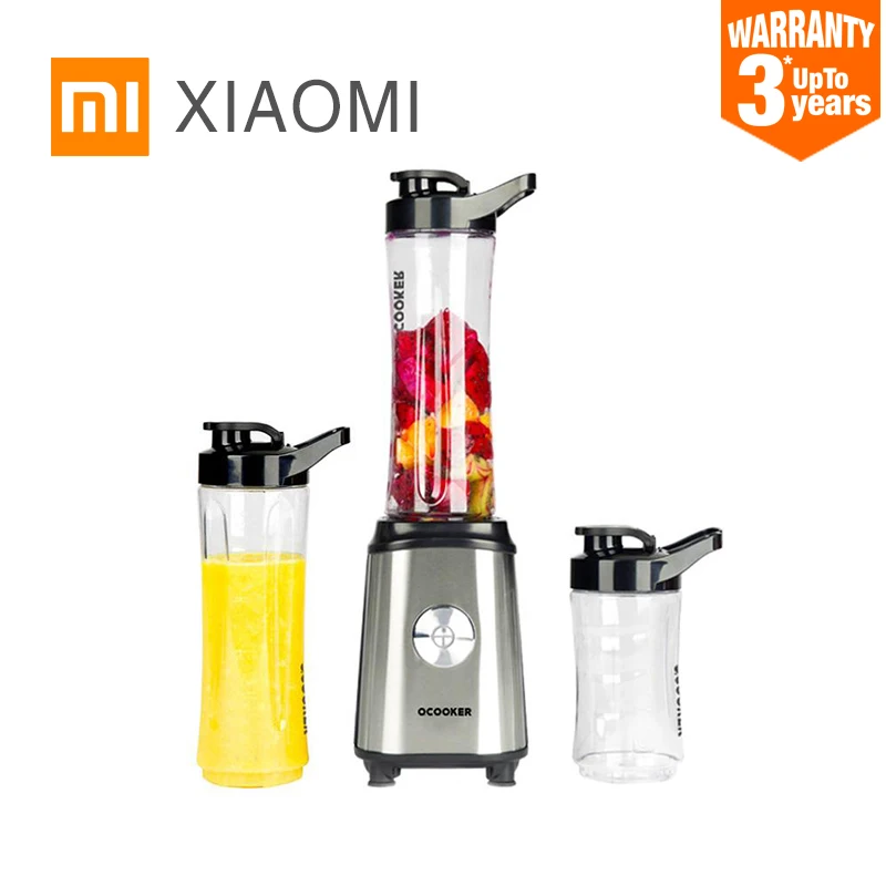 XIAOMI MIJIA QCOOKER блендеры для фруктов и овощей портативная электрическая соковыжималка миксер простой кухонный комбайн