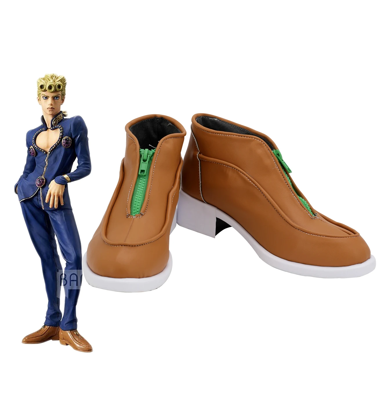 Обувь для косплея JOJO Day невероятные приключения Джоджо коричневые сапоги 5 день