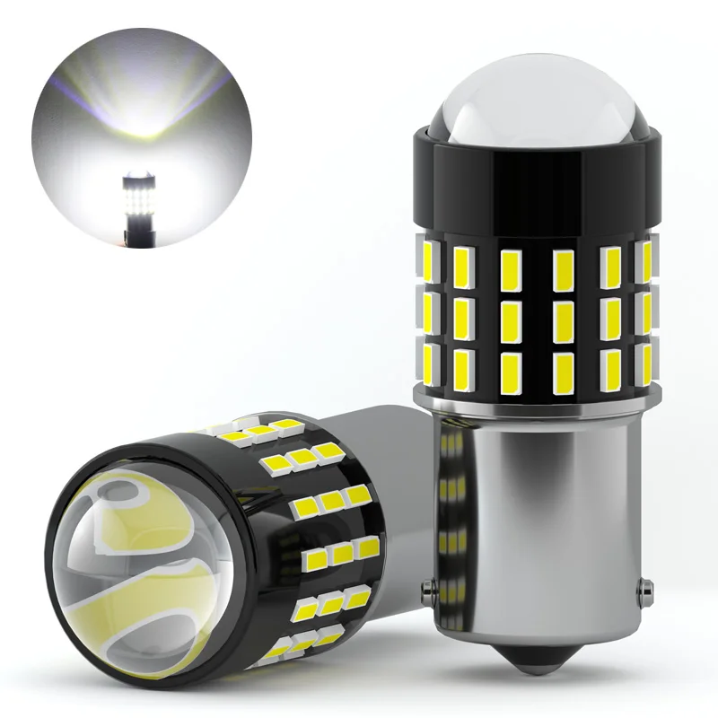 JIACHI 2 шт. 1156 BA15S P21W светодиодный лампы 3014SMD 54 чипы автомобильные аксессуары авто