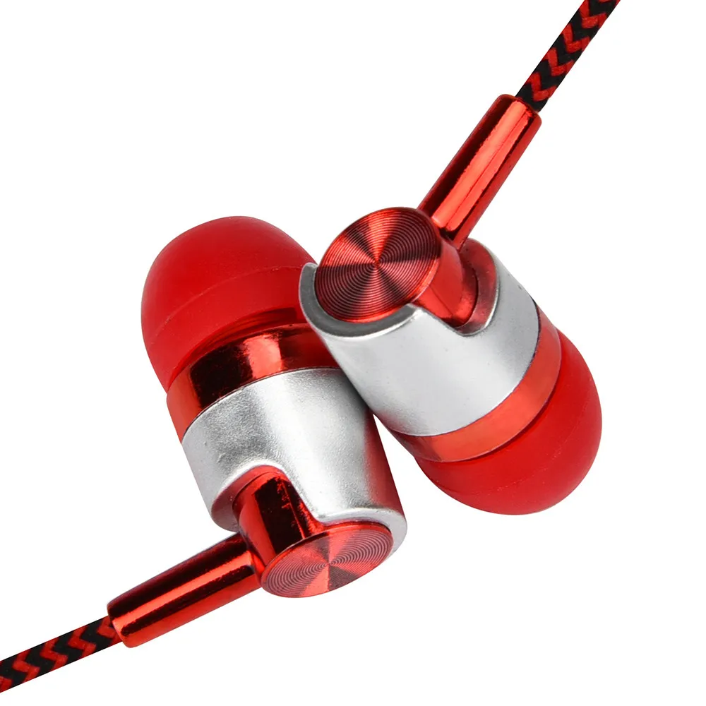 

Universal Headphone 3.5mm In-ear Stereo Earbud Headset With Microphone Suitable For Mobile Phone Android Ios Five Color
