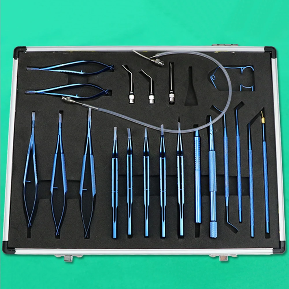 Набор инструментов для глаз из титанового сплава инструменты офтальмологии