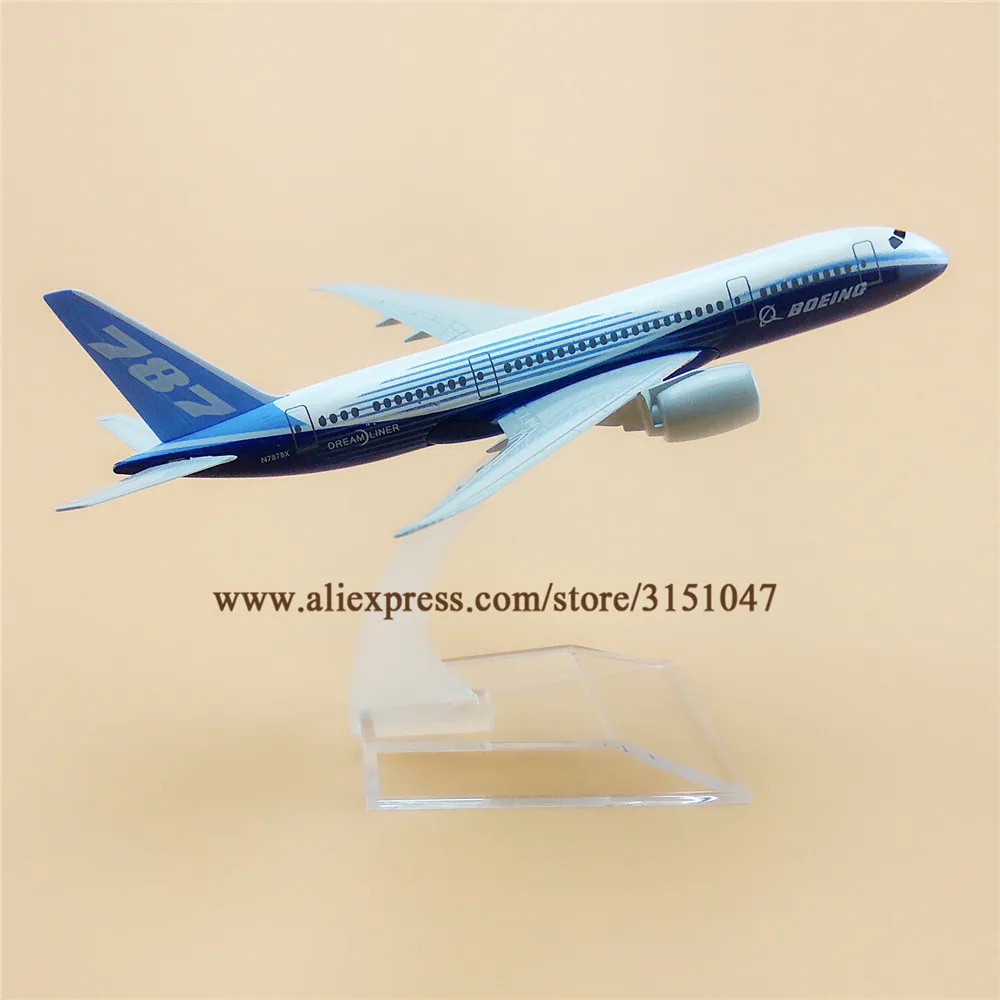 Модель самолета Air Boeing 787 B787 модель из металлического сплава 16 см | Игрушки и хобби