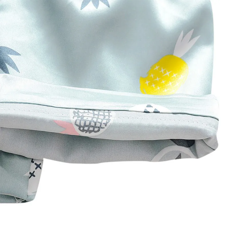 Комплект летней детской пижамы из рубашки и брюк|Комплекты пижам| |