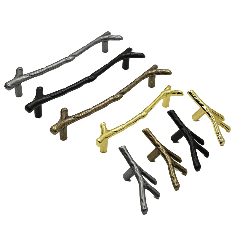 

Creativity Fashion Branches Cupboard Wardrobe Closet Door Pull Furniture Handle Kitchen Cabinet Handles Drawer Knobs Door Pulls