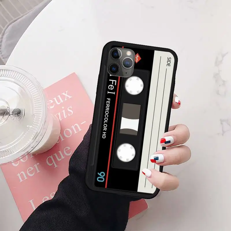 

RETRO CASSETTE TAPE vintage Phone Case for iPhone 11 12 mini pro XS MAX 8 7 6 6S Plus X 5S SE 2020 XR