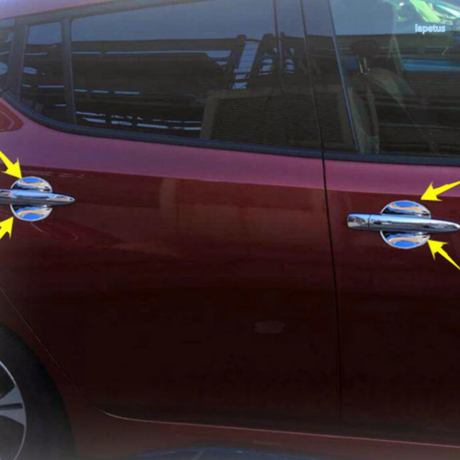 Крышка для боковой дверной ручки автомобиля Lapetus Nissan Leaf 2018 - 2021 ABS автомобильные