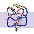 Многофункциональная паяльная станция сторонний инструмент 5 шт. гибкие рычаги держатель паяльника лупа для FPV PCB сварочный ремонт