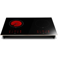 embedded induction cooker smart home double head electric ceramic stove desktop double stove induction cooker stir fry