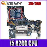 akemy bmwq1bmwq2 uma nm a482 motherboard for lenovo ideapad 300 15isk notebook motherboard 5b20k38179 cpu i5 6200u work