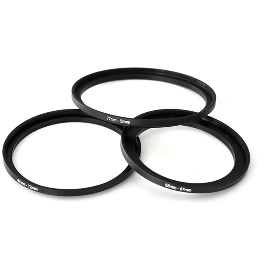 Адаптер для объектива TENENELE повышающее/понижающее кольцо фильтра камеры 49 52 55 58 62