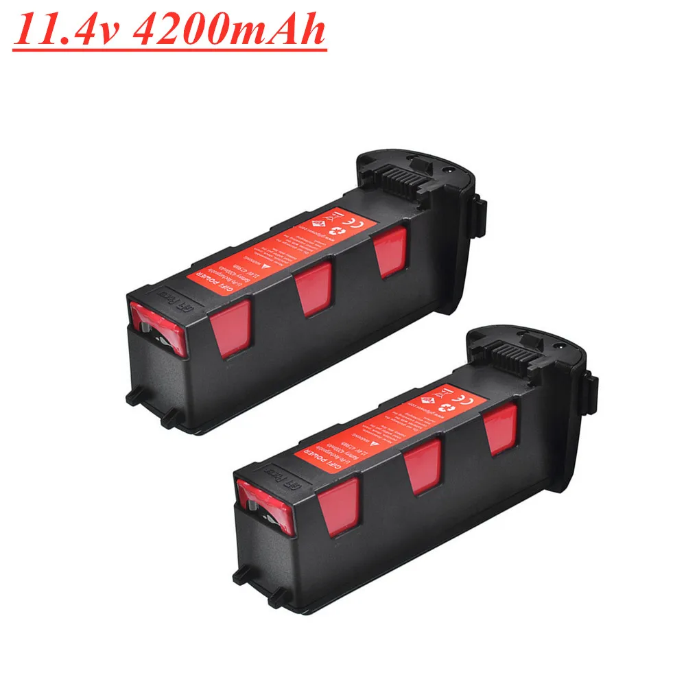 

Upgrade 11.4v 4200mAh Battery for Hubsan H117S Zino GPS RC Quadcopter Spare Parts Intelligent Flight Battery For RC Camera Drone