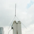 Радиоантенна FMUSER GP100 14 Wave GP, 87-108 МГц, Кабель BNC 8 м для FM-трансмиттера