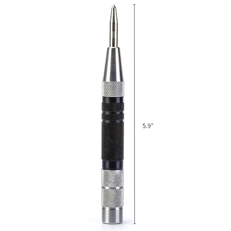 

Super Strong Automatic Centre Punch and General Automatic Center Punch Adjustable Spring Loaded Metal Drill Tool