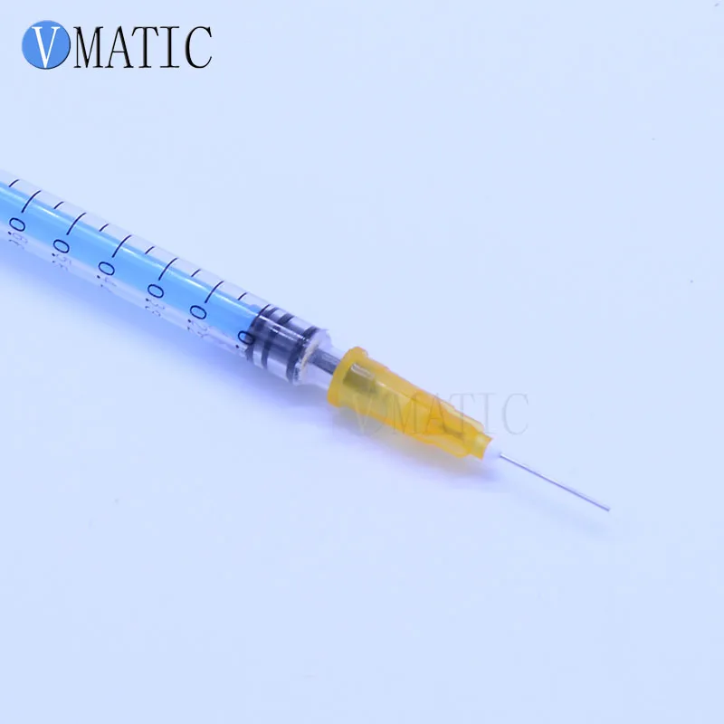 Бесплатная доставка не стерилизованные 100 шт 25 г тупые иглы для дозирования клея