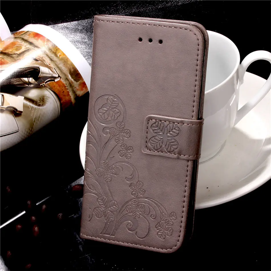 Gray Чехол-книжка с бумажником для Fundas iPhone 11 Pro Max X XS MAX XR 8 7 6S Plus 5 5S SE 4S ipod touch 6 Чехол-книжка с подставкой Чехол s DP05E - Цвет: Gray