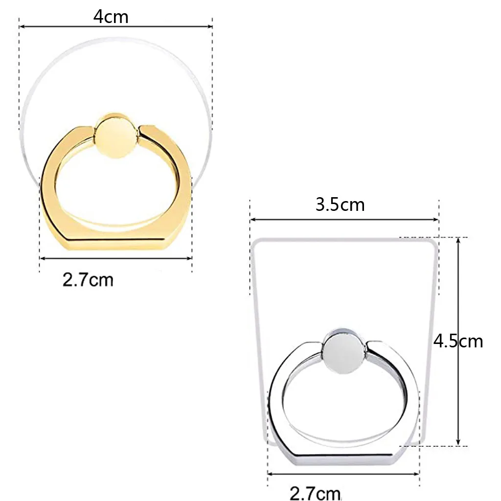 5 шт. мобильный телефон кольцо держатель сотовая поддержка аксессуары палец