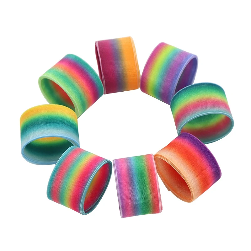 9 м/рулон с фокусным расстоянием 25 мм лента из органзы бант для волос свадьбы