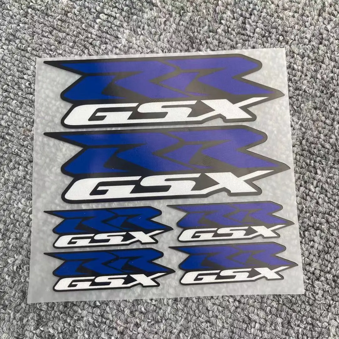 Полностью в kindSER Светоотражающие мотоциклетные наклейки GSXR GSX R маска для SUZUKI 600 750