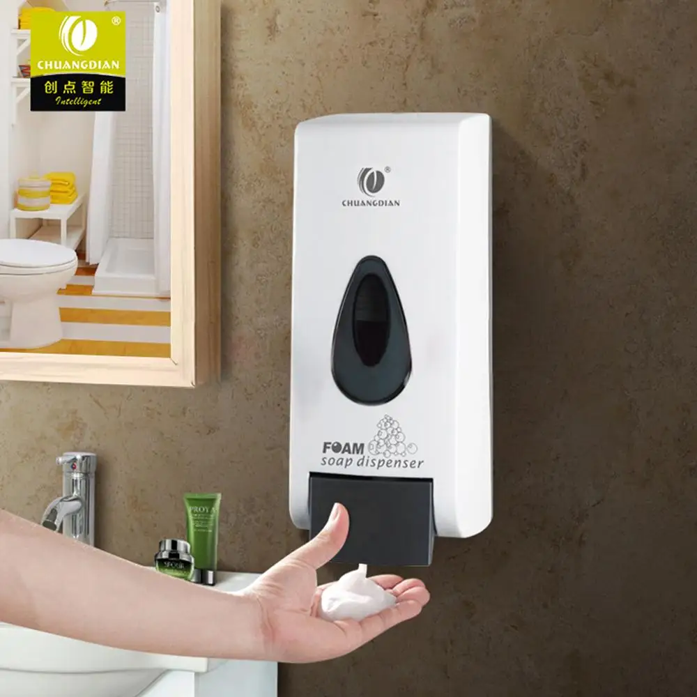 500 мл пены мыло диспенсер с настенным креплением дозатор шампуня для душа