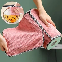 10pcs anti grease rag super absorbent cleaning cloth kitchen washing dish towel washing dish towel washing dish towel
