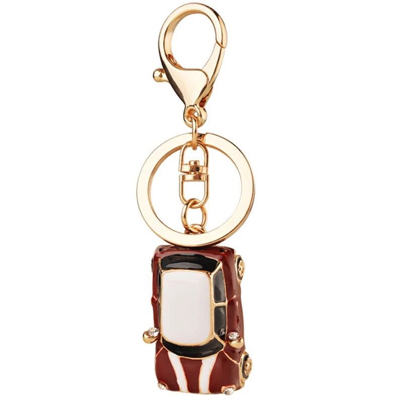 

High Quality Car Alloy Keychain Keyring Pendant Car Model Key Chain Ring Holder For Mini Cooper S JCW One Accessories