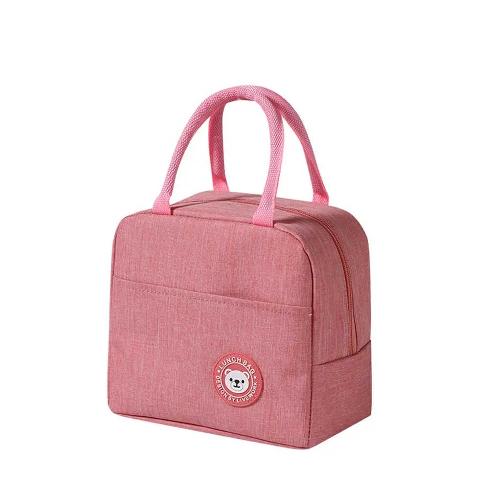 

Портативная сумка для ланча, Термоизолированный Ланч-бокс, сумка-тоут, сумка-холодильник, сумка для бенто, контейнер для ланча, сумки для хра...