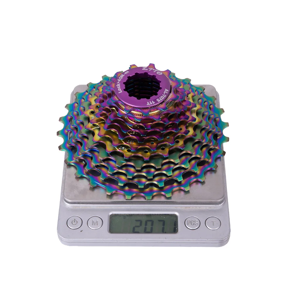 

11 speed 32T /34T card flywheel road bicycle color CNC flywheel MTB XD Core Ultralight Rainbow 235g Steel Durable