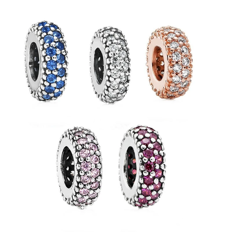 

Fashion DIY Women Jewelry Pendants 925 Sterling Silver Original Bracelets Fashion Charms pulseras mujer Beadeds Beads Wholesale