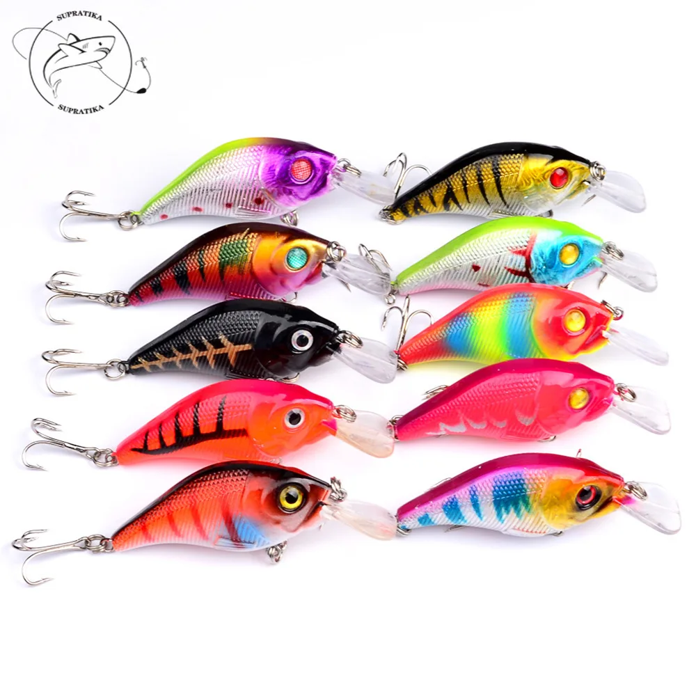

1Pcs 7.5cm/10g Floating Mini Japan Wobbler Fishing Lure Isca Artificial Sea Fishing Saltwater Hard Bait Crankbait Tackle Pesca