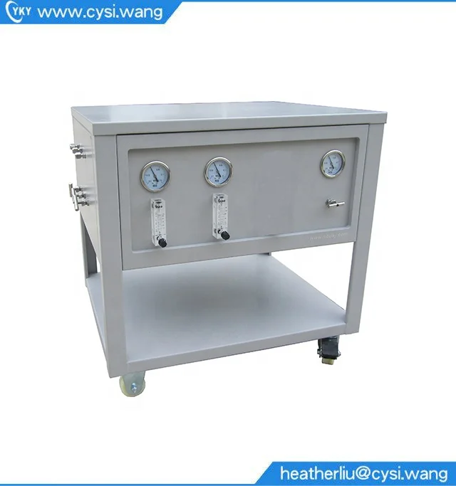 

Two channel Compact Anti-Corrosion Gas flowmeter with Float flow controller CY-2F