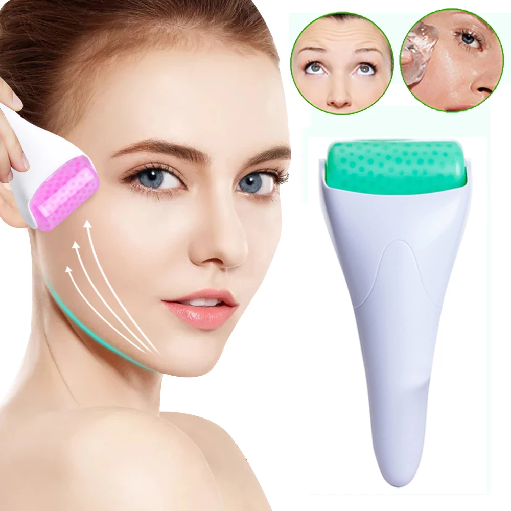 

Face Roller Cool Ice Roller Massager Skin Lifting Tool Pain Relief Face Massage Anti-wrinkles Face Lifting Skin Care Roller