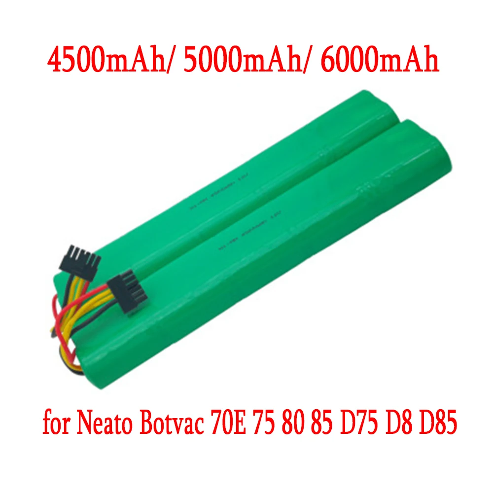 Аккумулятор 4500 мА · ч 5000 6000 12 В никель-металлогидридный для пылесосов Neato Botvac 70E 75 80