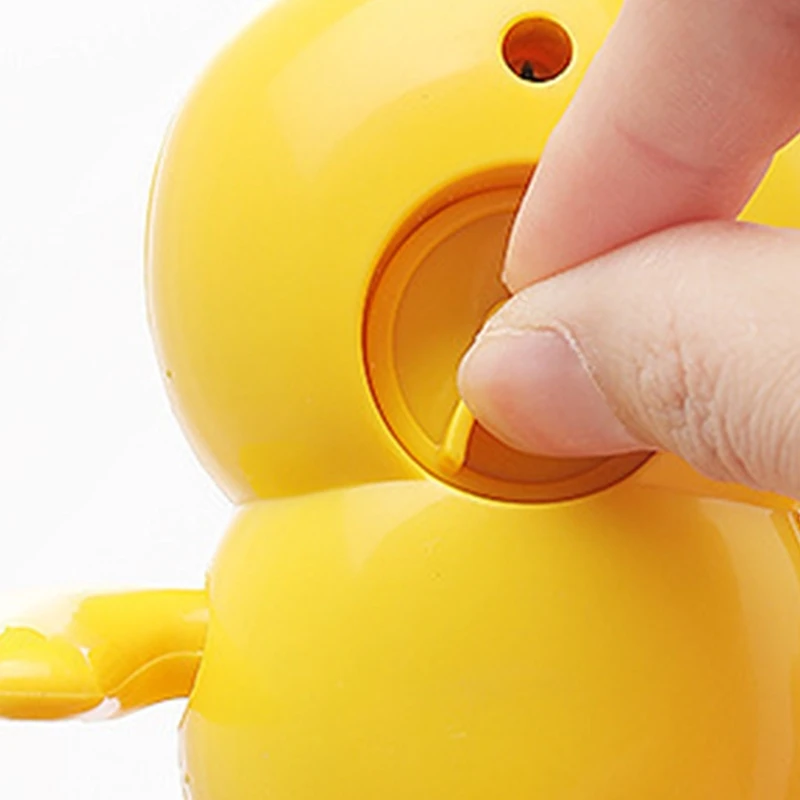 Clock Work Bath Toy Baby Bath Toy Educational Bathroom Playing Toy Swimming Toy Duck Bath Shower Wind-up for Infant 3M+