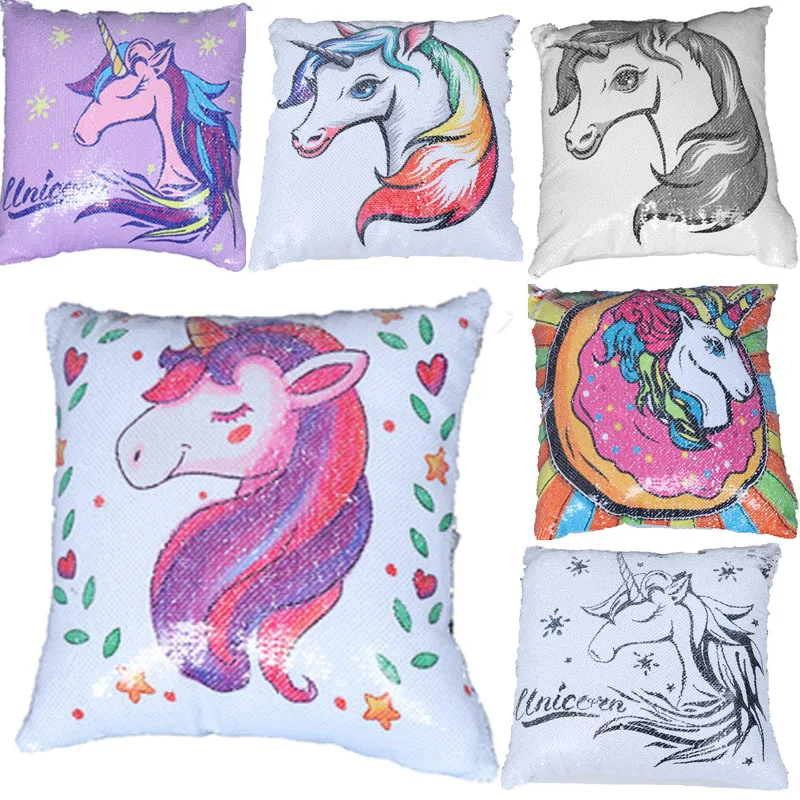 Pa.an/шикарные женские босоножки с Единорог наволочки покрытия для подушек Decorativ