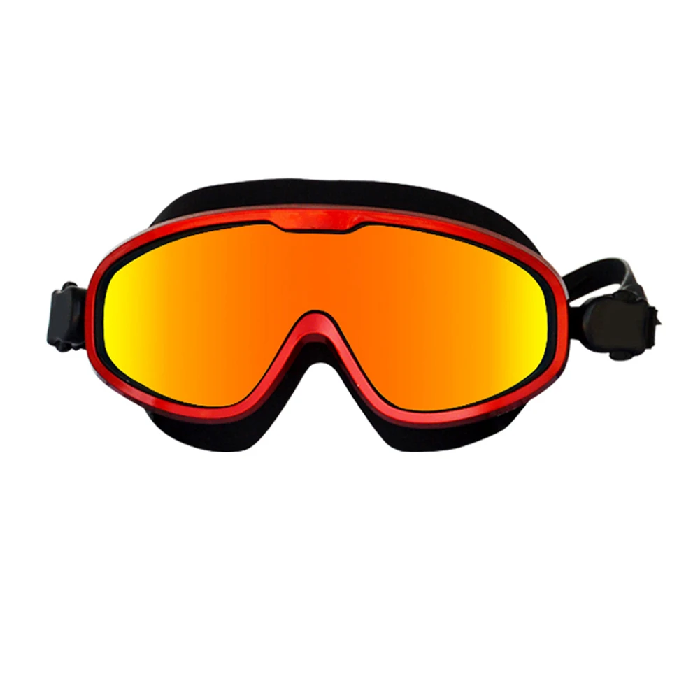 Swimming Goggles Streamlined Design Glass Leakproof Anti Fog UV Protection with Silicone Nose Bride for Adult Men Women | Спорт и