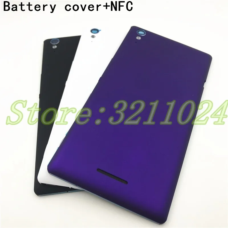 Полный корпус для Sony Xperia T3 D5102 D5103 D5106 M50W чехол передняя панель крышка батареи