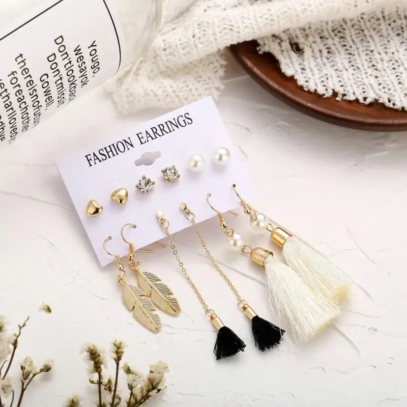 Изысканные серьги модные из цинкового сплава в стиле рок преувеличенный