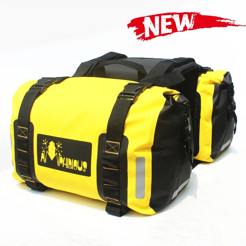 Мотоциклетная седельная сумка водонепроницаемая Боковая Сумка для мотоцикла