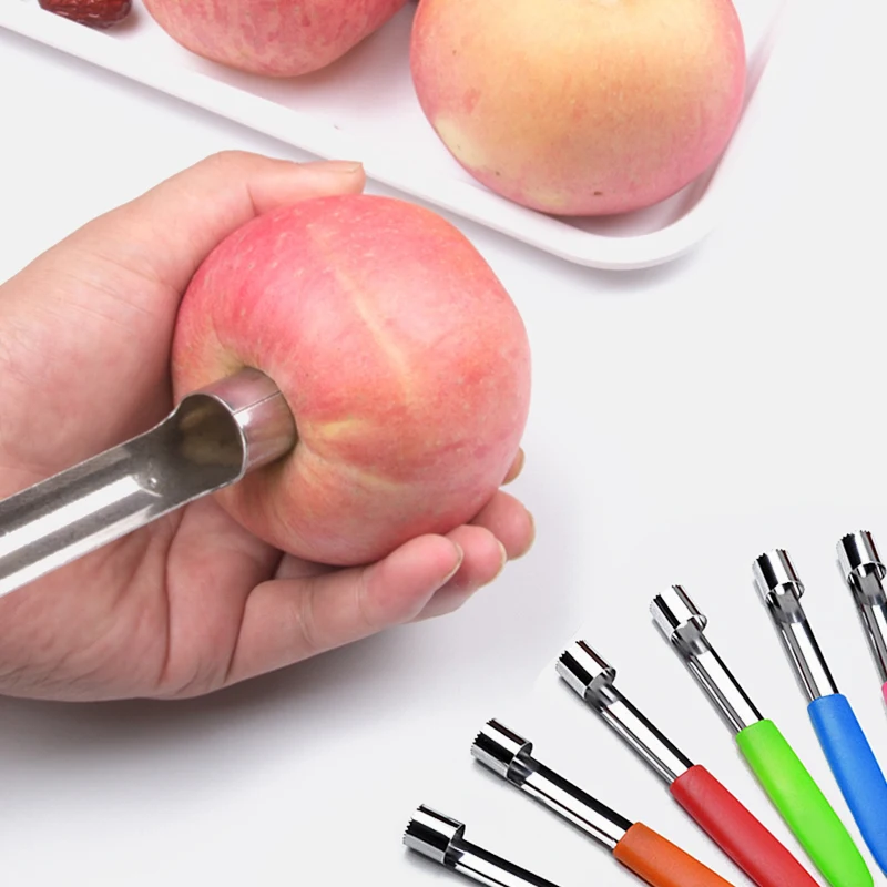 180 мм (7 '') пульпер семян жидкость для снятия нож удаления сердцевины яблок Pitter