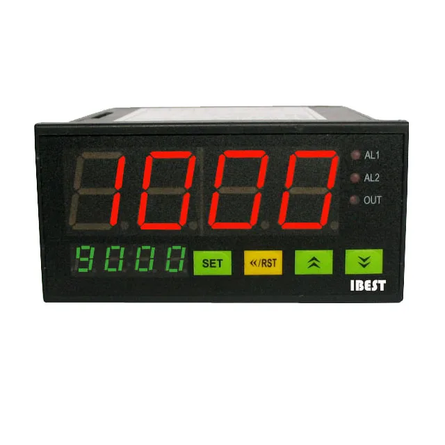

DS8 Digital Universal Water Level Flow Sensor Indicator/3 Relays Alarm Output 4 LED Display 24VDC/AC220V (IBEST)