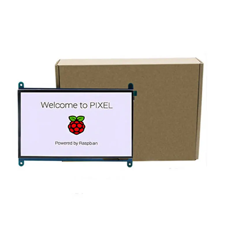 7 дюймов Raspberry Pi 4 Модель B 3B плюс ЖК дисплей Дисплей сенсорный Экран 1024*600 800*480 на