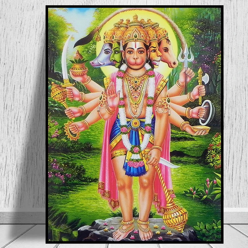 5D полностью квадратная/круглая Алмазная мозаика религиозная индийская вышивка с