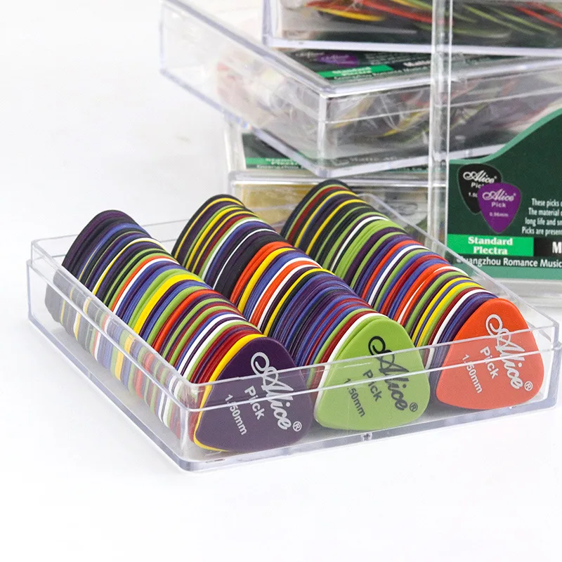 gitarre picks 243050 teileschachtel fall alice akustische elektrische bass plektrum vermittler guitarra musical instrument dicke 058 15 free glob