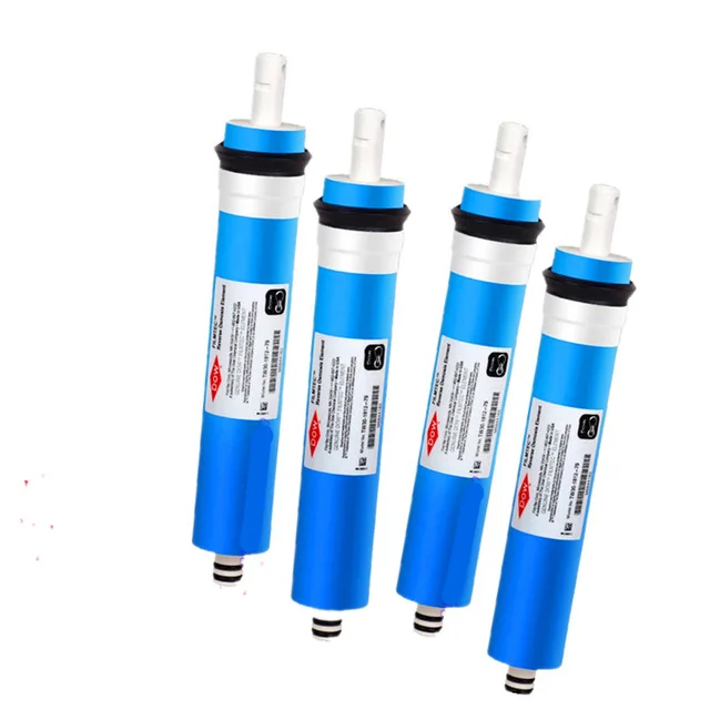 

4pcs 75 gpd reverse osmosis RO membrane Dow Filmtec BW60-1812-75 for water filter Kitchen water purifier filter