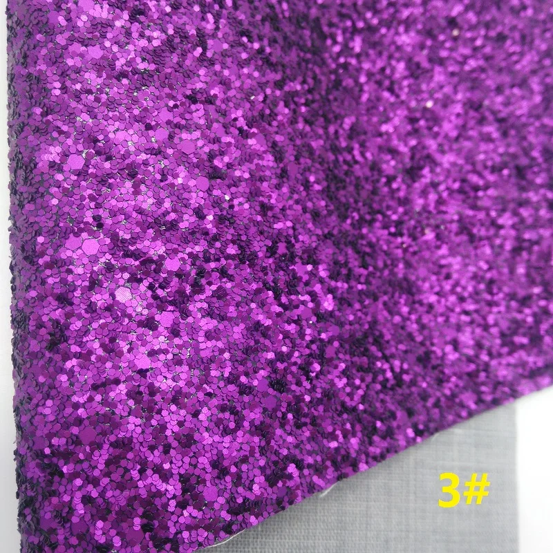 Фиолетовая блестящая ткань из искусственной кожи личи синтетическая кожа лист