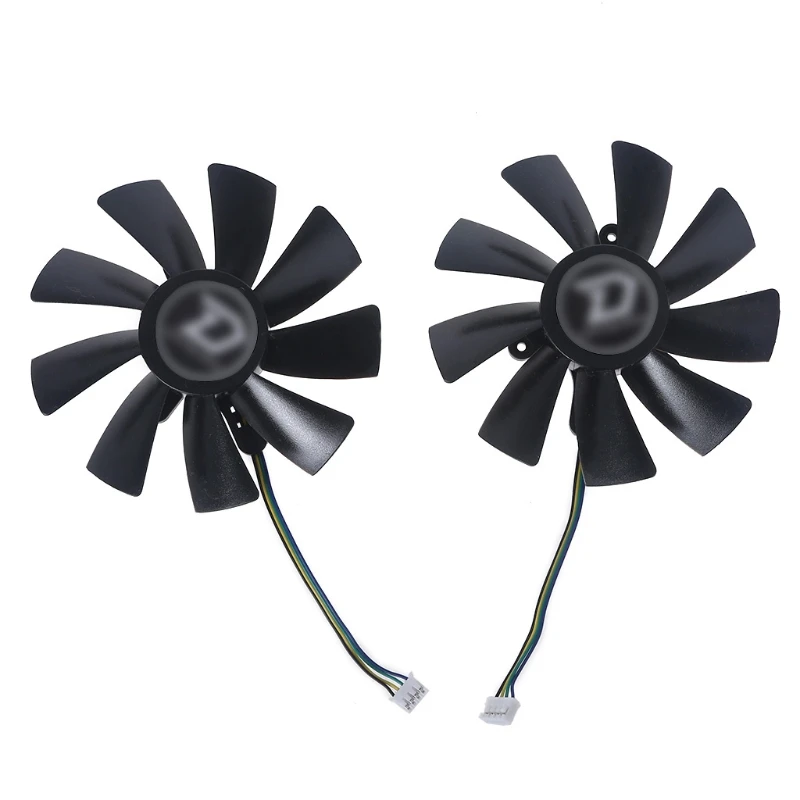 

100mm/3.94in 4Pin 12V 0.35A Cooler Fan GA91S2H VGA Fan Graphics Card Cooling Fan for Dataland RX590 8G Ares Radiator 16FB