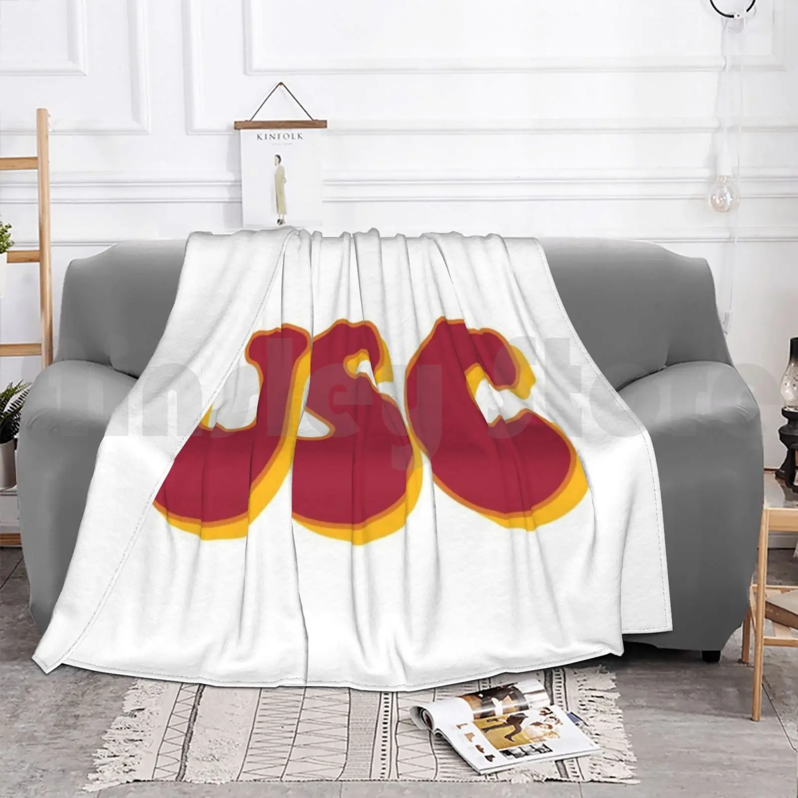 Одеяло Usc 3019 Ftfo колледж Socal La West Coast Калифорния Университет университета Uc главный