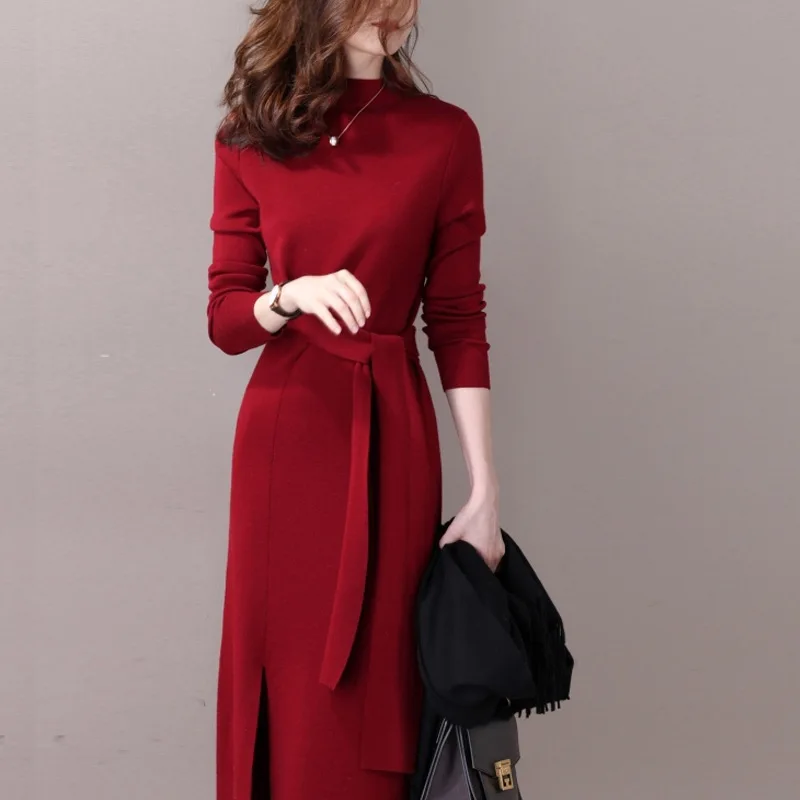 

2021 new fashion women's long skirt tie-dye loose pocket dress Black